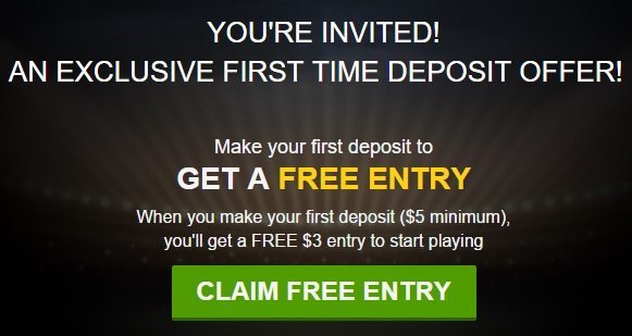 DraftKings Free Entry